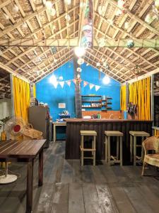 Khu vực lounge/bar tại Villa Wasana - Galle