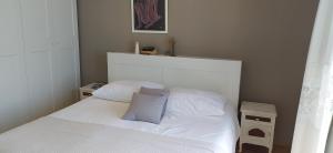 Postel nebo postele na pokoji v ubytování Apartment Orange