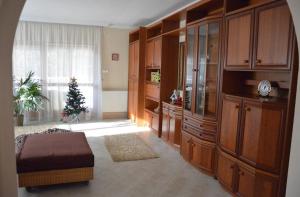 A bed or beds in a room at Villa Csilla elegant house