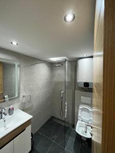 Koupelna v ubytování Woodside Kopaonik Duplex 003