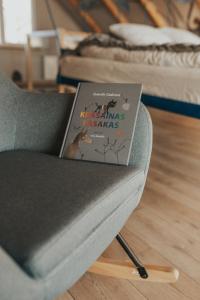 Postel nebo postele na pokoji v ubytování Zilais Zirgs
