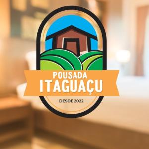 a logo for a resort in puebla tamaga at Pousada Itaguaçu in Aparecida