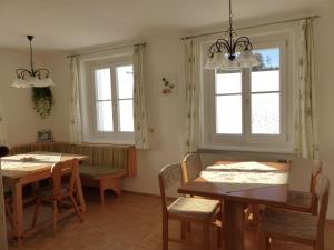 Posezení v ubytování Ferienhaus Wohleser