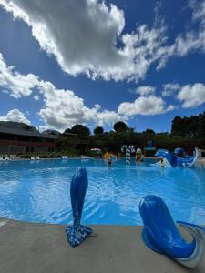 A piscina localizada em Guarapari Park ou nos arredores