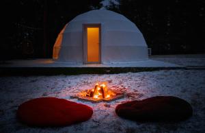 Daxvalley Glamping að vetri til