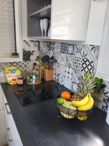Köök või kööginurk majutusasutuses les tiny houses d'akapa