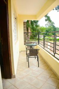 En balkon eller terrasse på Stylish 2 bedroom in Kitale Fully Furnished