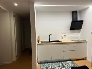 Η κουζίνα ή μικρή κουζίνα στο Casa da Calvaria