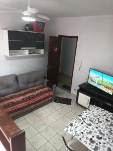 TV a/nebo společenská místnost v ubytování Sandrady