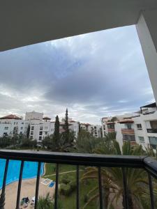 desde el balcón de un complejo en luxe appartement marina en Agadir