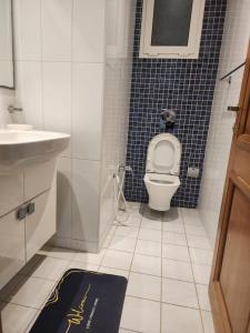 חדר רחצה ב-Luxueux Appartement F3 jardin de carthage