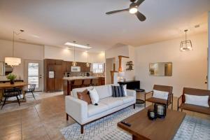 a living room with a couch and a table at Sedona Retreat W/ Tesla Mobile Charger in Sedona