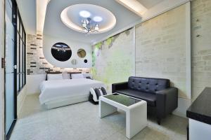 Katil atau katil-katil dalam bilik di G&G Hotel