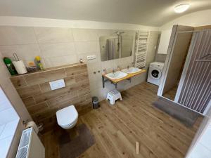 Vannituba majutusasutuses Ubytování Bauštel +18 fotot