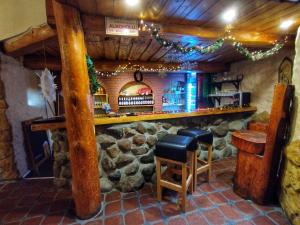 Lounge nebo bar v ubytování Motel Tower