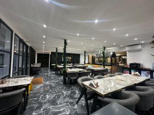 Istumisnurk majutusasutuses Hôtel Gex