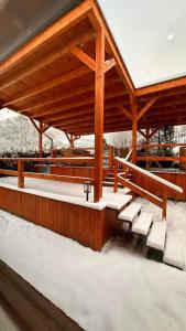 Obiekt Góralska Chata & Spa zimą