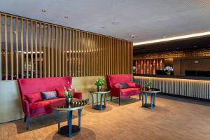 Posezení v ubytování PLAZA Residence Wiener Neustadt