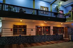 a view of the inside of a building with a balcony at FRIENDS RESIDENCY , Port Blair in Port Blair