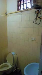 Holiday home tesisinde bir banyo