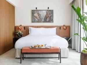 Postel nebo postele na pokoji v ubytování Sofitel Brussels Europe