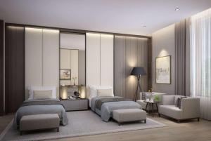 Posezení v ubytování Wyndham Opi Hotel Palembang