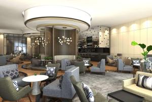 Posezení v ubytování Wyndham Opi Hotel Palembang