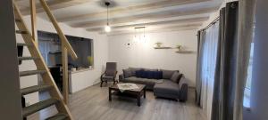 Część wypoczynkowa w obiekcie Apartament Zacisze
