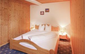 Posteľ alebo postele v izbe v ubytovaní Ferienwohnung Mit Bergblick