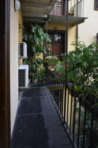 En balkong eller terrasse på Charme de Rome Vatican Apartment