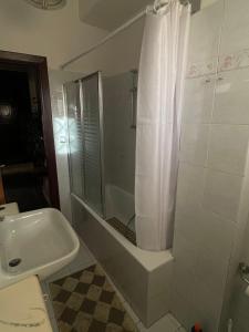 Koupelna v ubytování B&B Maria + 5 fotografií