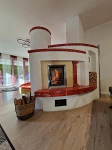 Posezení v ubytování DSW Ferienhaus