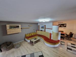 Posezení v ubytování DSW Ferienhaus