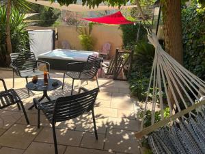 Κήπος έξω από το Coté SUD Appartement T2 avec Terrasse Privative