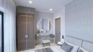 Kúpeľňa v ubytovaní Anemolia Parga Suites