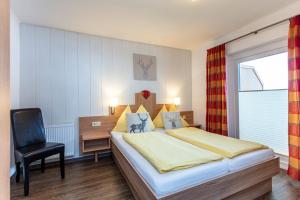 Llit o llits en una habitació de Appartement Bergfried