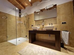 Koupelna v ubytování DSW Ferienhaus + 30 fotografií
