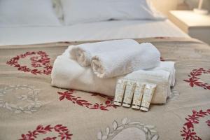 Postel nebo postele na pokoji v ubytování Appartamento a Caderzone Terme