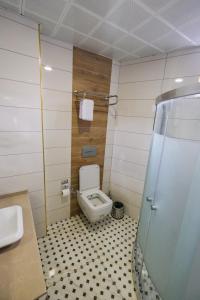 Koupelna v ubytování MİSSWAK HOTEL SORGUN