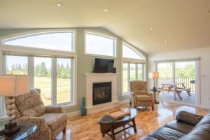 Posezení v ubytování The Gables of PEI