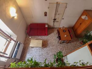Area soggiorno di Loft Rustico