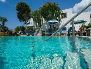 สระว่ายน้ำที่อยู่ใกล้ ๆ หรือใน Room in BB - Ischia-Forio, in 4 under the sign of relaxation and well-being