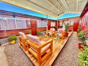 Khu vực ghế ngồi tại Casa TINY