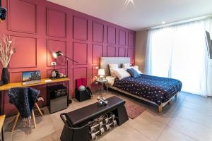 Postel nebo postele na pokoji v ubytování B&B SMARTFIT HOUSE - Room & Relax in Pescara