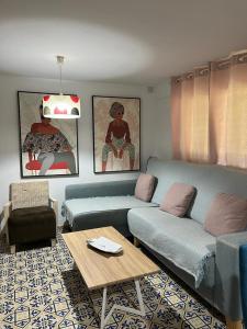 A seating area at Vivienda Rural Rio Cerezuelo
