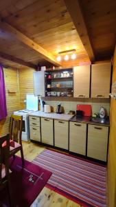 A kitchen or kitchenette at Holiday Home Snow Queen