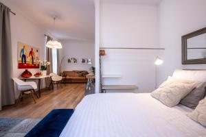 Posteľ alebo postele v izbe v ubytovaní Modern Downtown APT - renovated, on ideal location