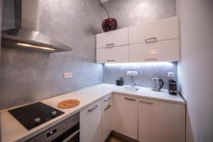Kuchyňa alebo kuchynka v ubytovaní Modern Downtown APT - renovated, on ideal location