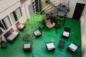 Ruang duduk di Hotel Rio Dorado
