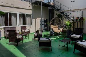 Ruang duduk di Hotel Rio Dorado